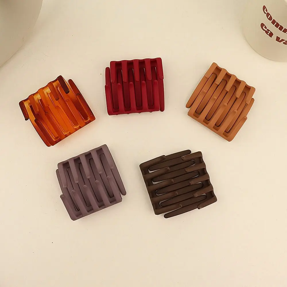 

Матовая двусторонняя заколка для волос, простой дизайн, нескользящая вилка для волос, шпилька, повседневный держатель для хвоста для женщин и девочек, аксессуары для волос