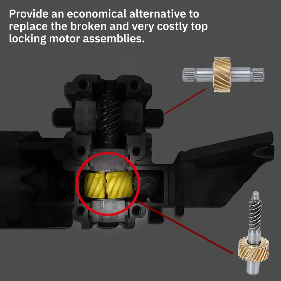 67618370816 Convertible Top Latch Motor Gear Repair Kit for BMW