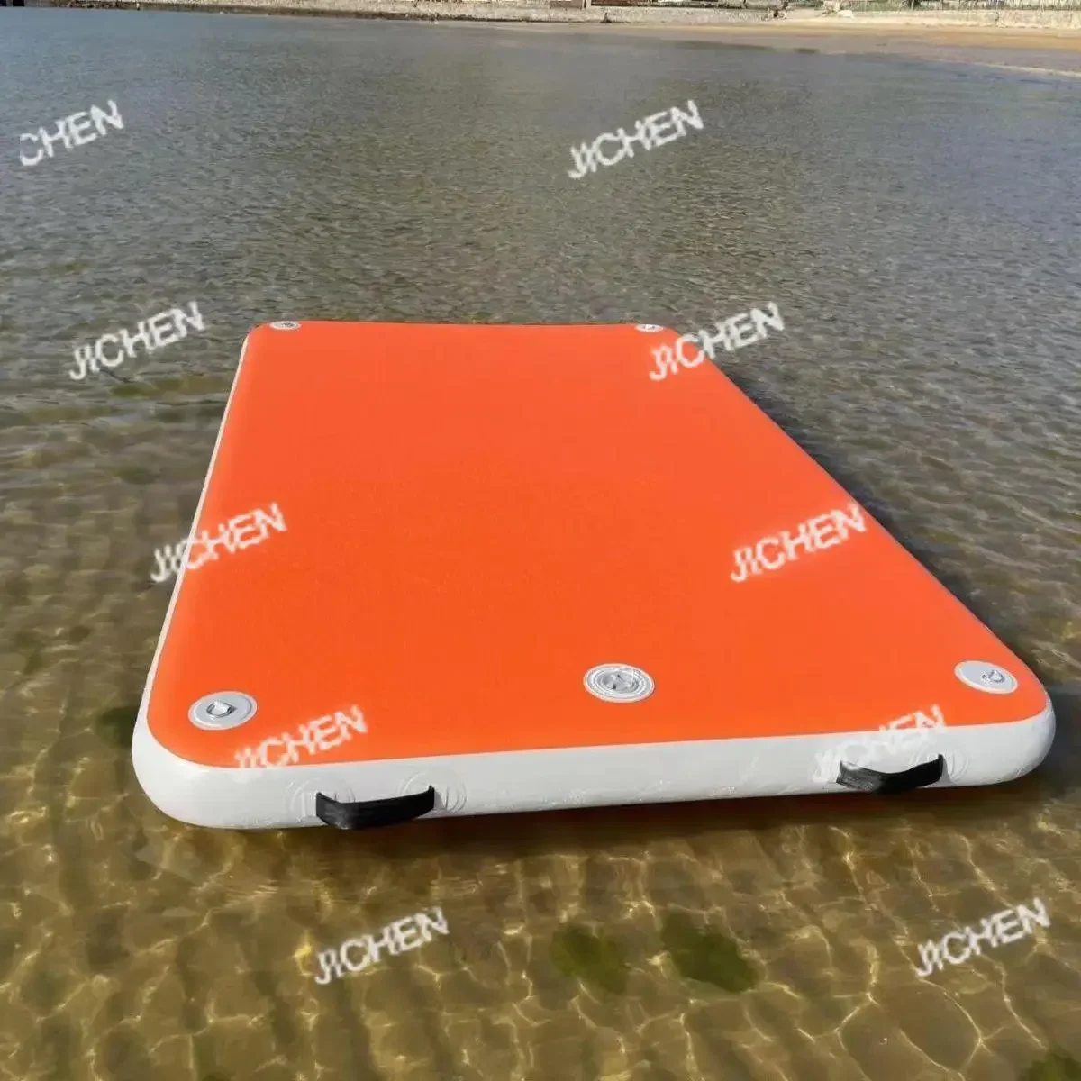 

HS Water inflatable platform，Water floating platform Fishing platform Color random (no paddle)