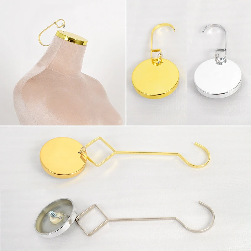 2 Pcs Mannequin Hanging Hook Wedding Dress Shop Clothes Dress Form Hanger For Bridal Shop Wedding Gown Display Rack