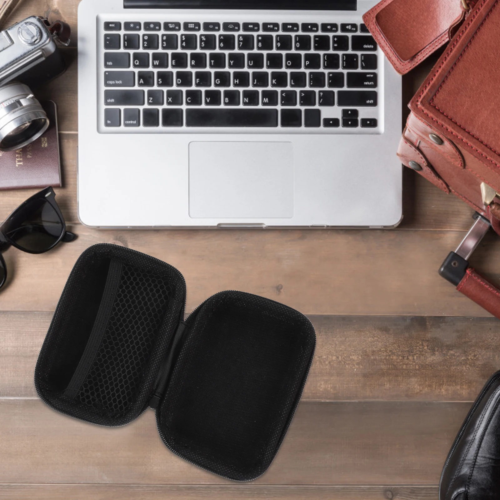 

2Pcs Digital Accessories Storage Bag Waterproof Electronic Organizer Travel Cable Cord Storage Pouch Earphone USB Case