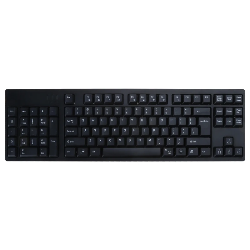 Teclado ergonómico para mano izquierda con teclado numérico integrado y 2 concentradores USB Teclados con cable 1,45 m para y