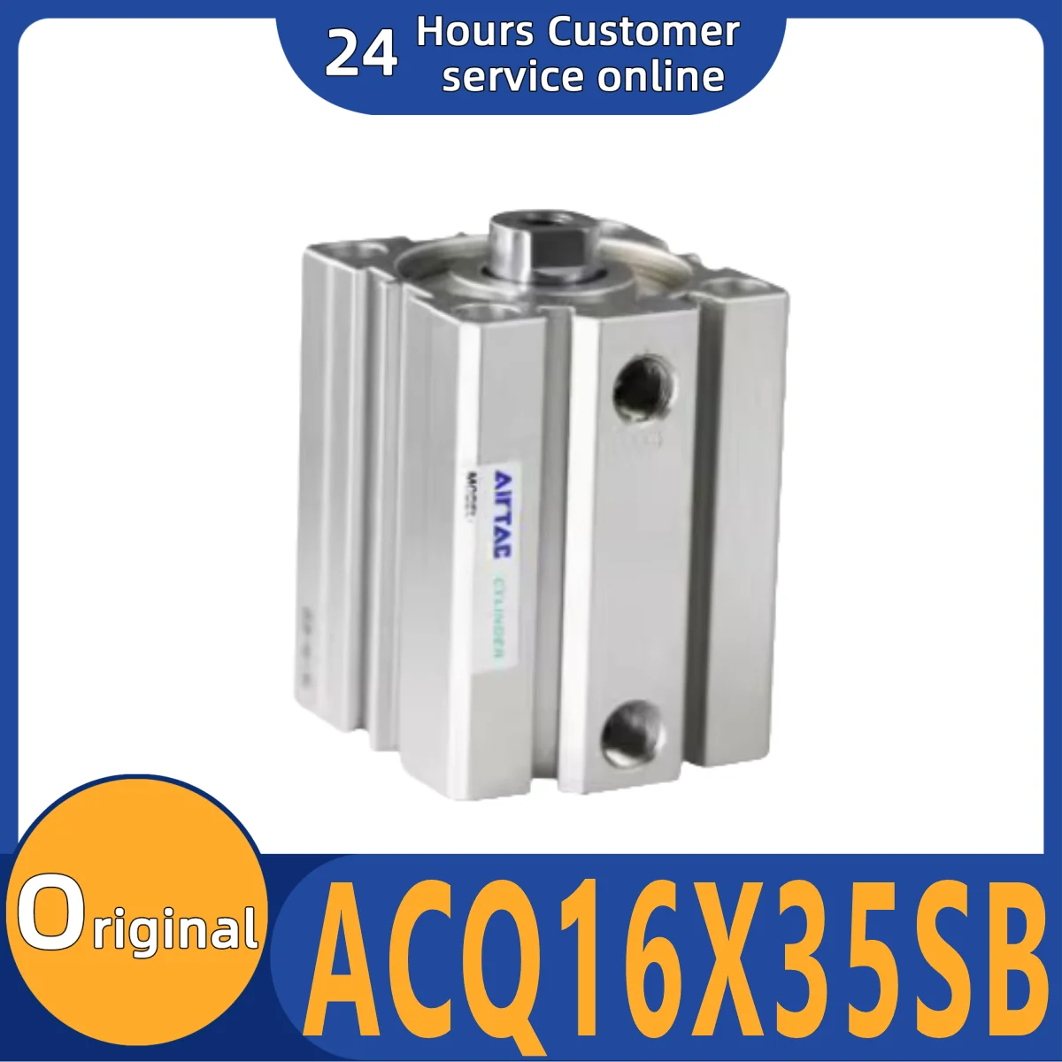 

Brand new original thin cylinder ACQ16X35SB ACQ16X40SB ACQ16X45SB ACQ16X50SB