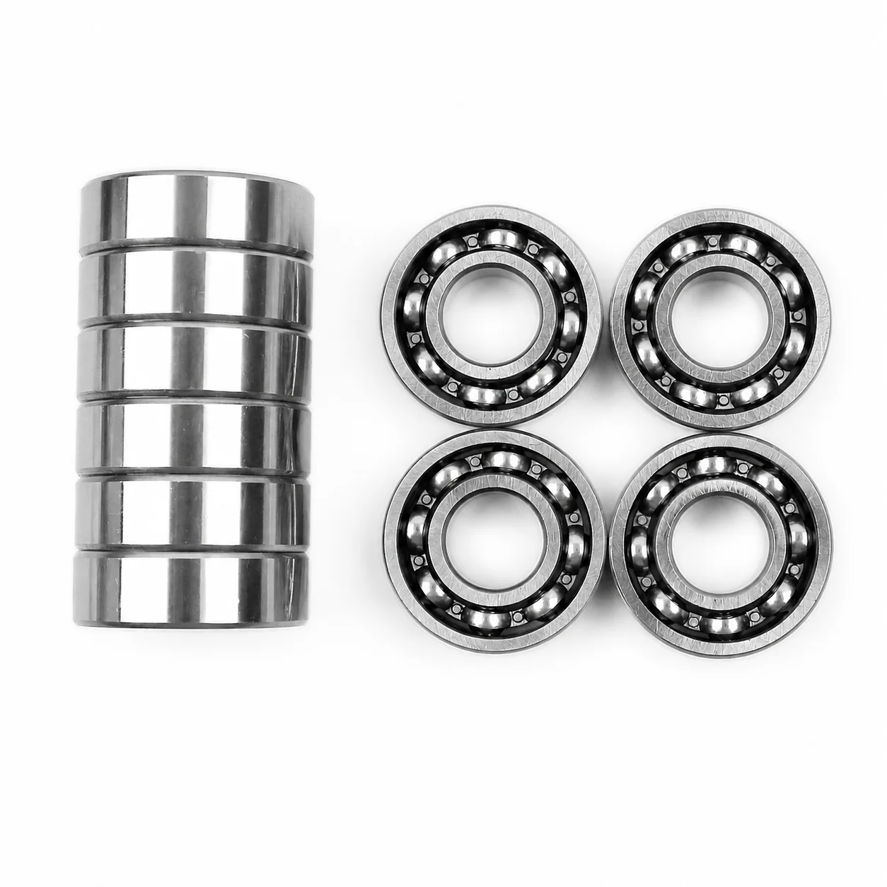 10Pcs Crankshaft Ball Bearing For Husqvarna 350 351 353 345 340 357 359 362 365 371 372 XP 61 268 272 Chainsaw OEM 738 22 02-25