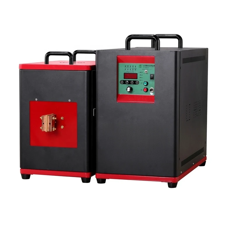 High Frequency Heat Treatment IGBT 35Kw Shaft Gear Quenching Induction Machine