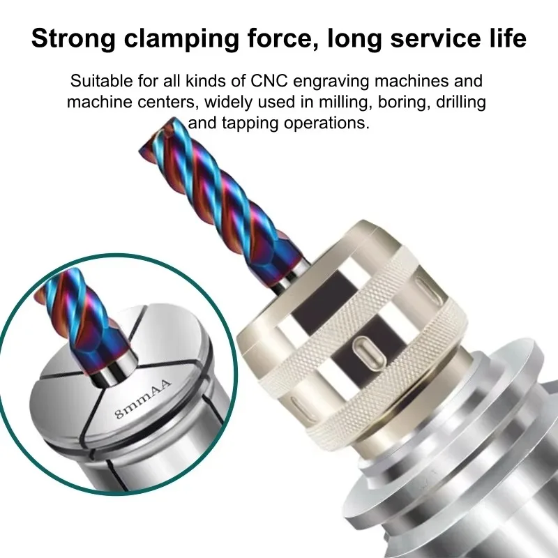 C16 C22 C20 C25 C32 C42 Powerful Collet Chuck Tool Powerful Collet Milling Cutter Strong Power Collet Chuck 3-35MM C32 Collet SC view 2