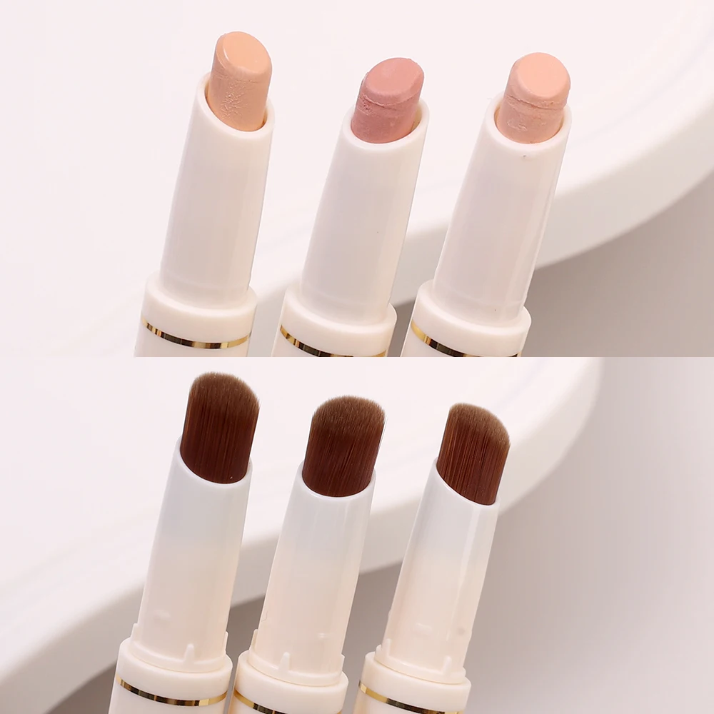 Concealer Pen Waterproof Brighten Skin Tone Contour Stick Lasting Cover Tear Ditch Dark Circles Foundation Cream Detail Makeup