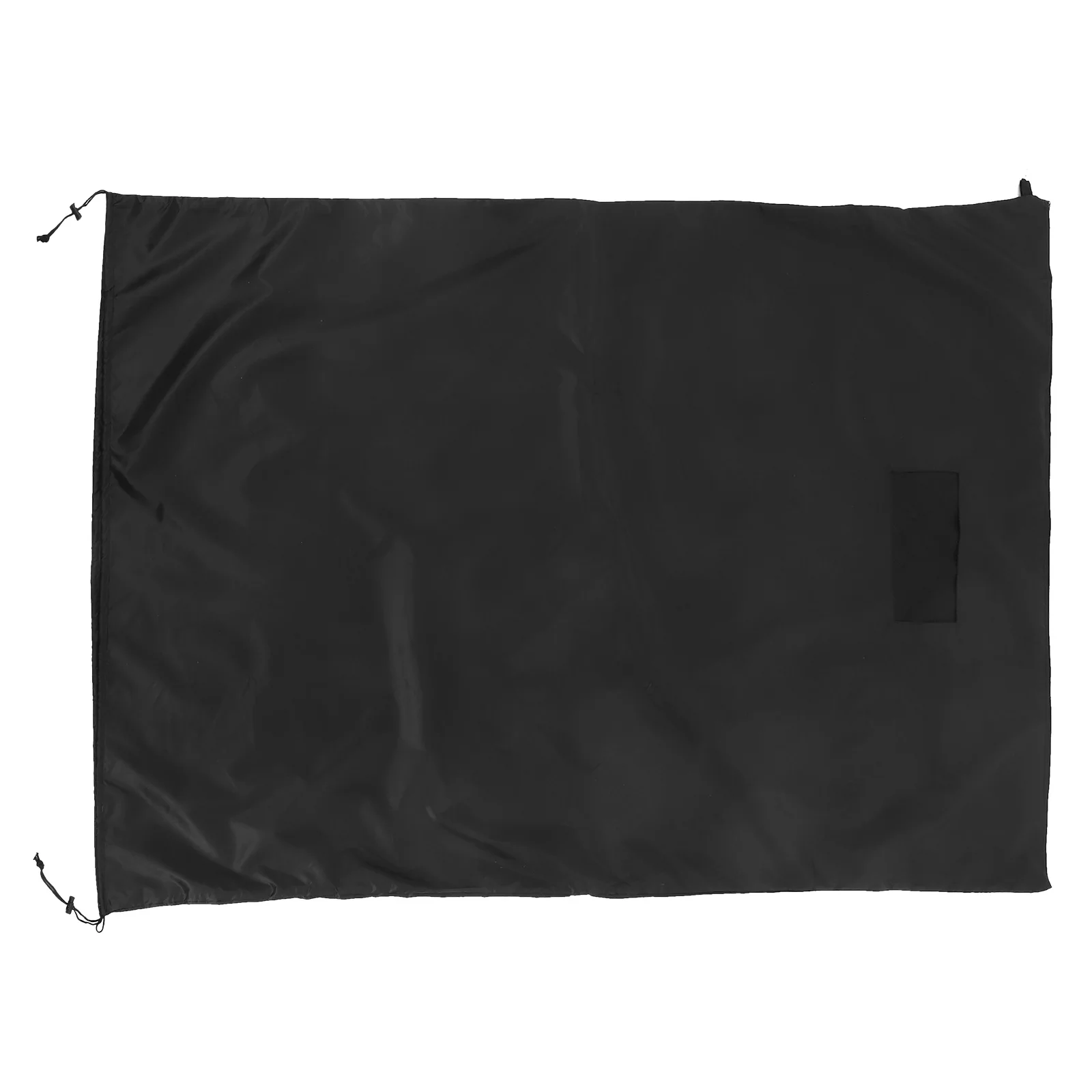

Garden Trash Bin Leaf Bag Lawn Mower Tractor Black Collapsible Storage Bags Grass Catcher Adjustable Size Water Resistant