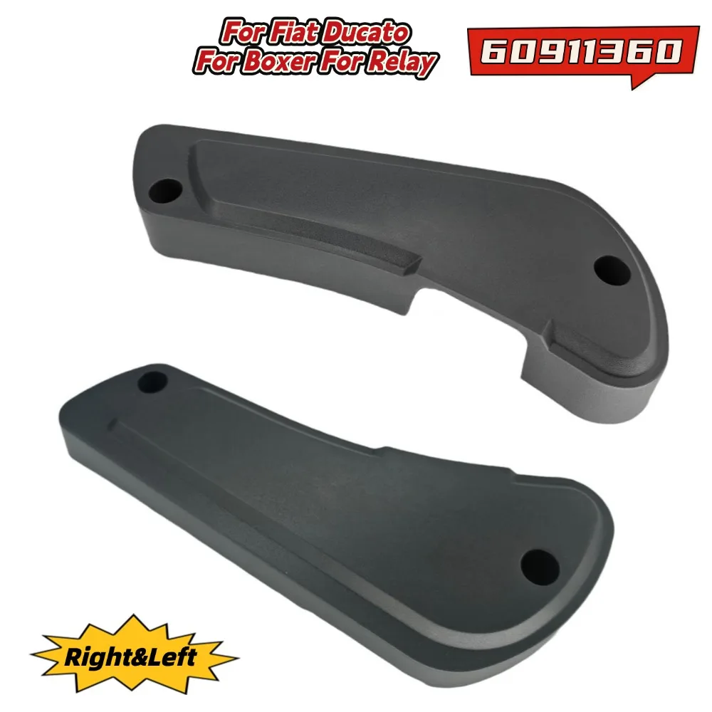 For Fiat Ducato For Boxer For Relay Righ/Left Side Seat Trim 06-On 60911359 ABS Black Seat Panel Trim Car Interior Parts