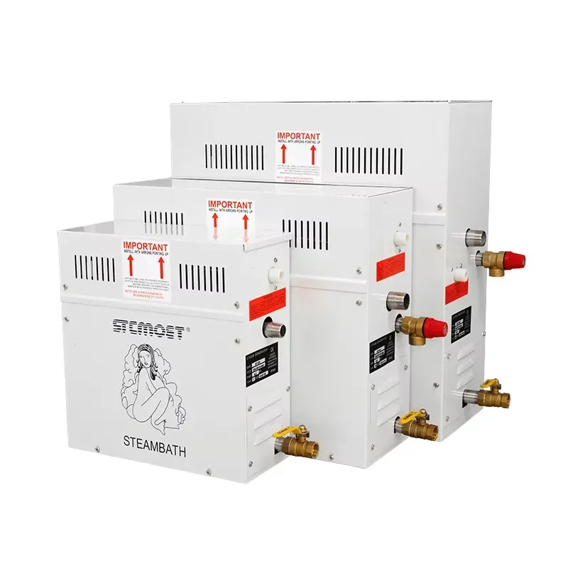 STROVAN For 6kw Modern Square Indoor Steam Generator with Computer Control Panel for Wet Steam in Room