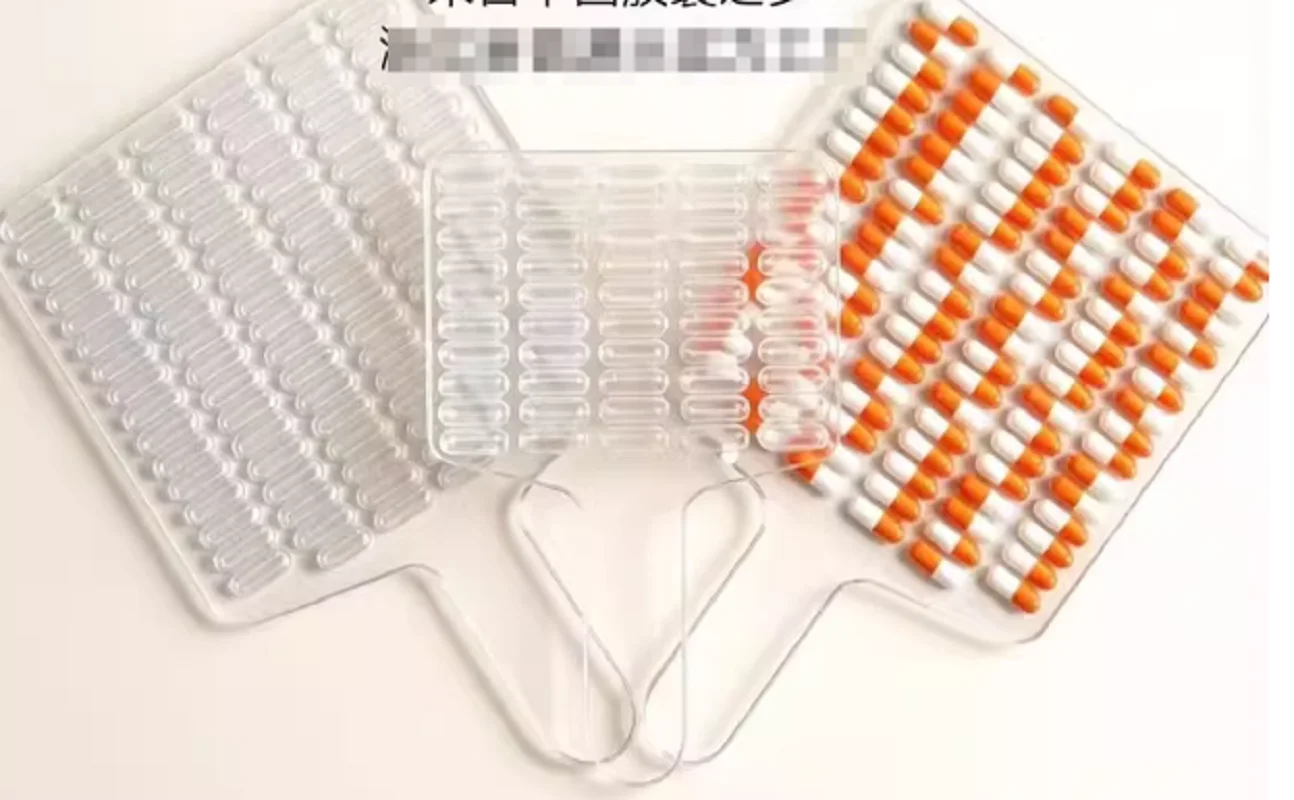 New Manual Capsule Counter Counting Board Capsule Filler 30/50/60/80/100 Holes/Organic glass