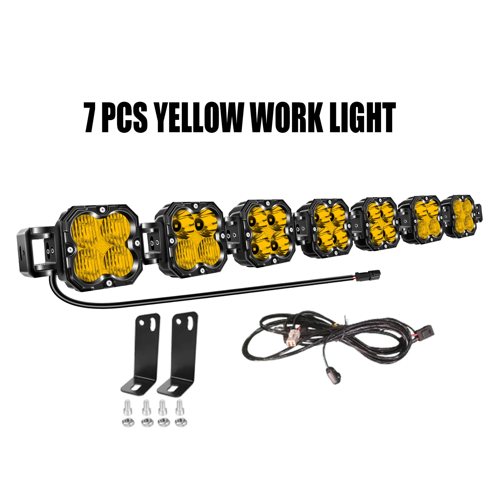 Variant: 7 x 30W Yellow Light