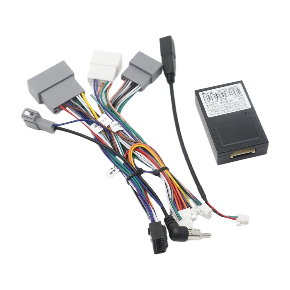 G-RZ-HD56 Canbus Box Decoder Auto für Honda CRV CR-V Civic 16Pin Kabelbaum Adapter Radio Stromkabel – Detail 7