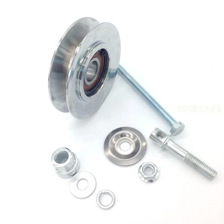 For Hitachi Zx Air Conditioner Pulley Tensioner Slot B Adjusting Wheel Excavator Accessories 1