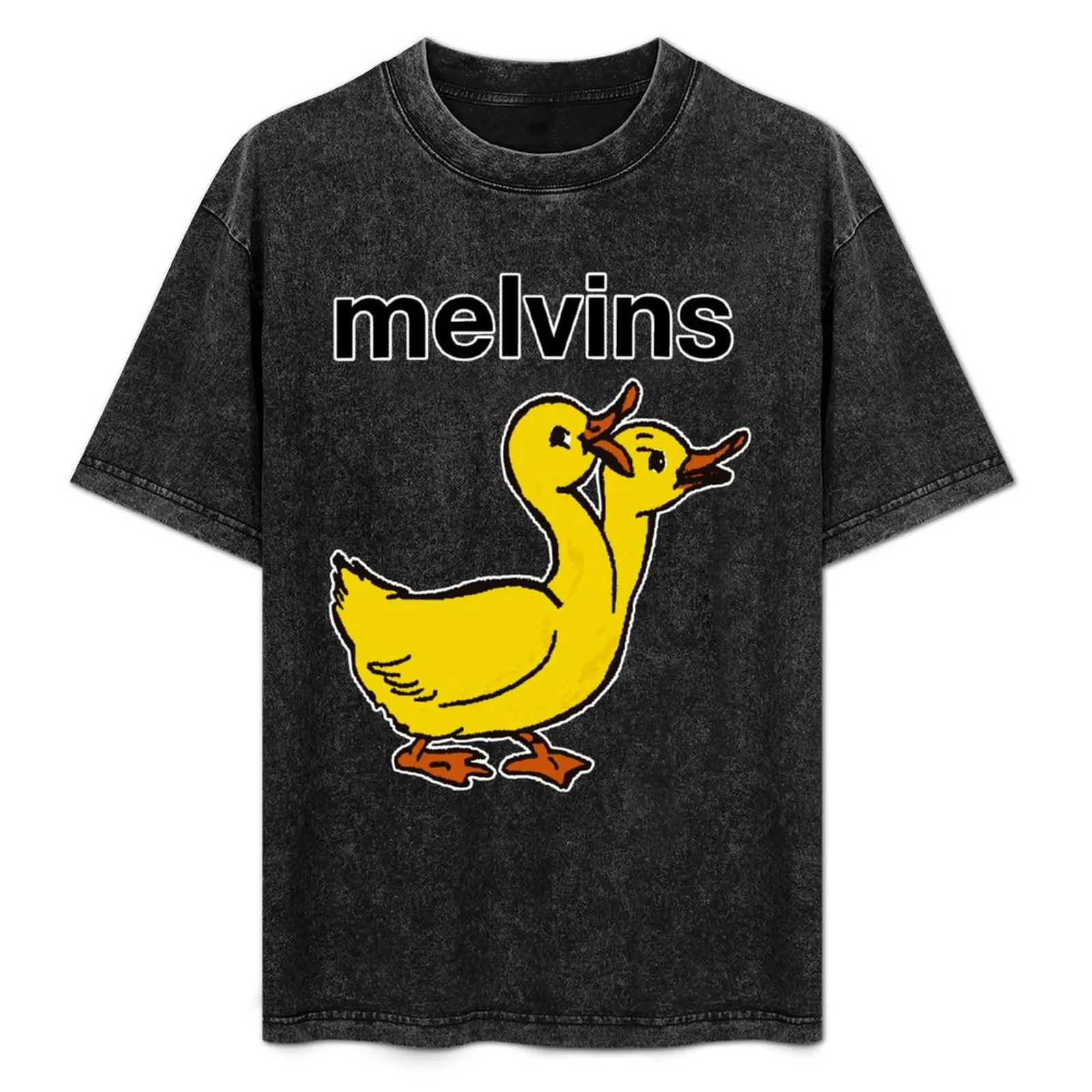 

Melvins Duck Houdini T-Shirt Casual Basic Short Sleeve T-Shirt