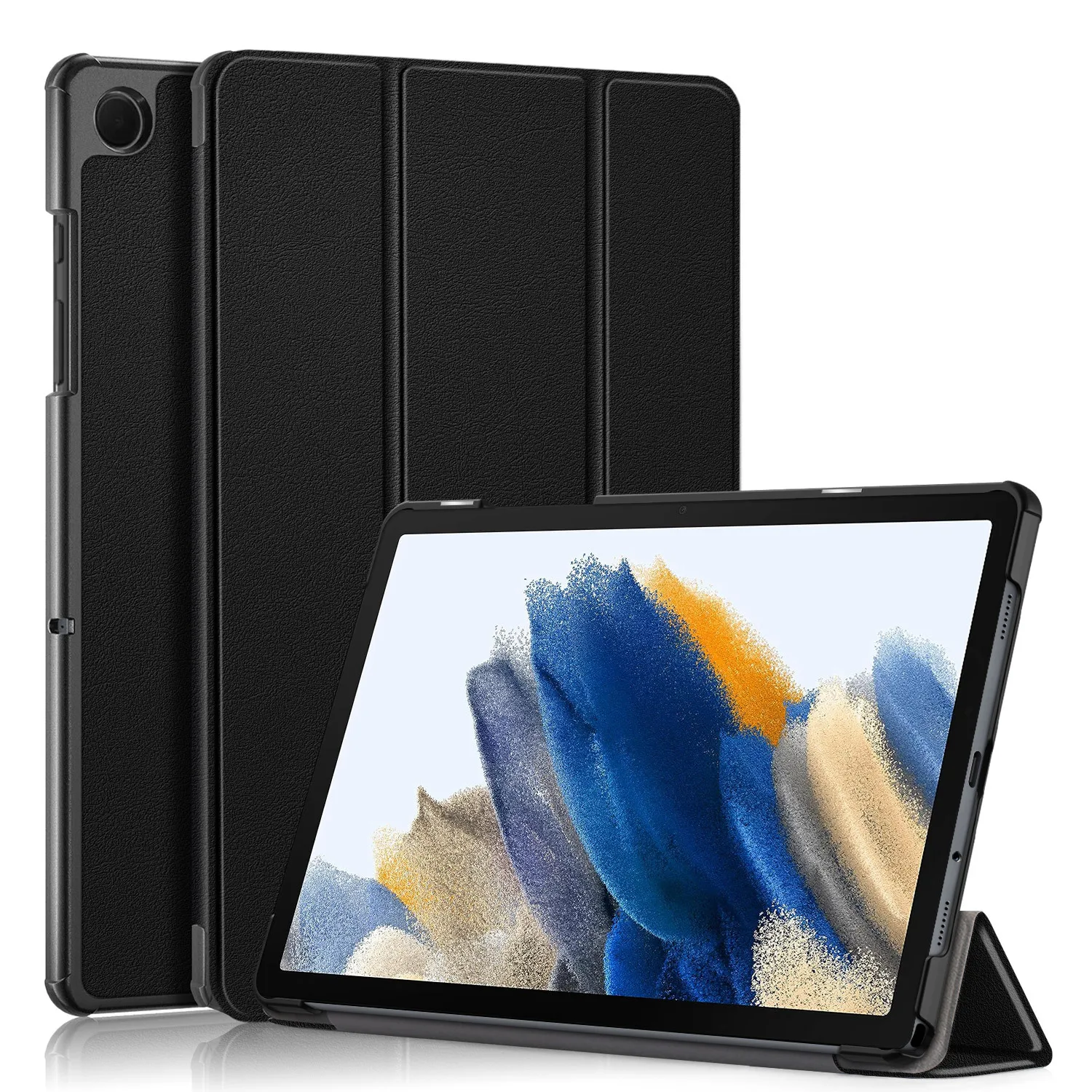 

For Samsung Galaxy Tab A9 Plus Case 2023 PU Leather Protective Shell Hard Back Funda For Galaxy Tab A9+ 11inch Tablet Cover X210