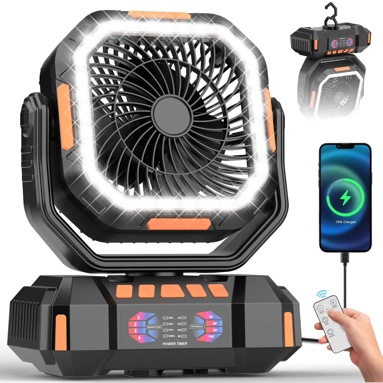 40000 Mah Camping F…