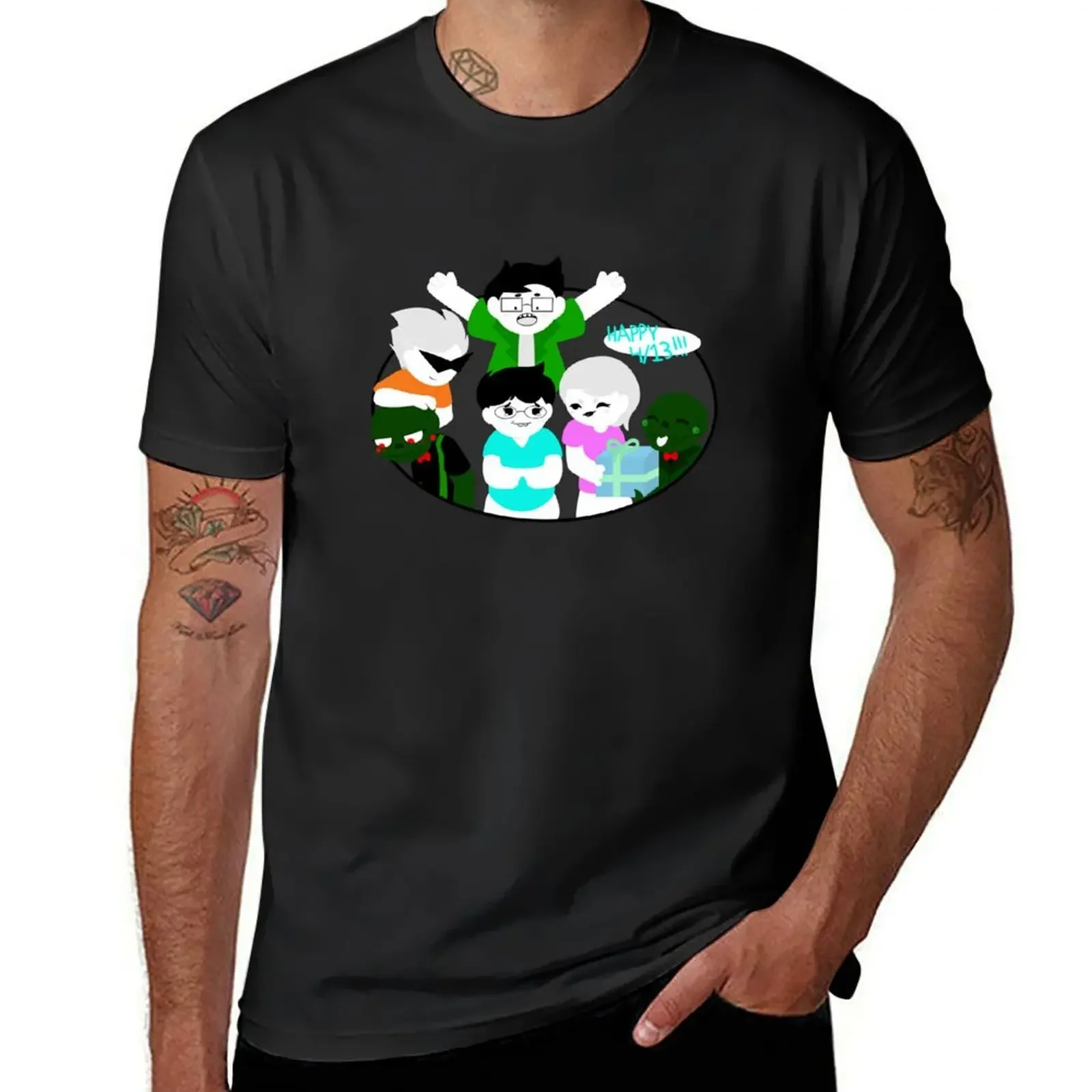 

4/13 T-Shirt baggy shirts basketball graphic tees Aesthetic clothing designer shirts mens funny t shirts