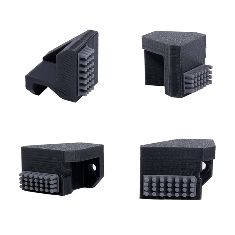 

YLS-High Quality For Bambu-Lab P1P P1S X1 X1C Nozzles Wiper Silicone Brush Mounted Scrubbers Print-Head Cleaner