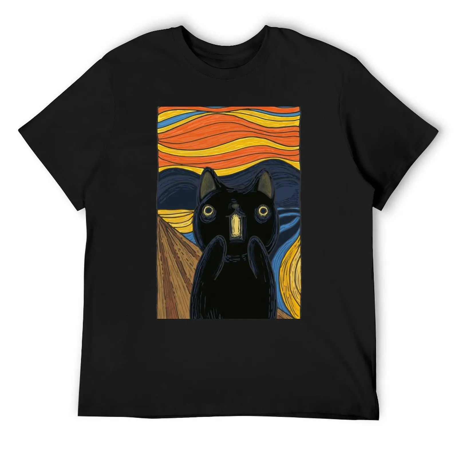 

The Meow T-Shirt anime shirt clothes Aesthetic clothing sweat shirts, men