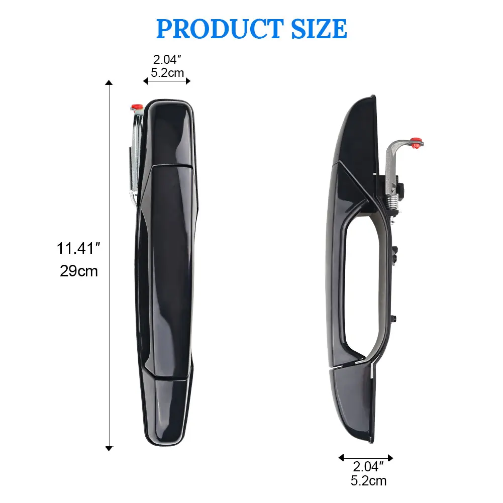 Outside Exterior Door Handle For Chevy Silverado Tahoe Suburban GMC Sierra Yukon Cadillac Escalade Front Rear Left Right