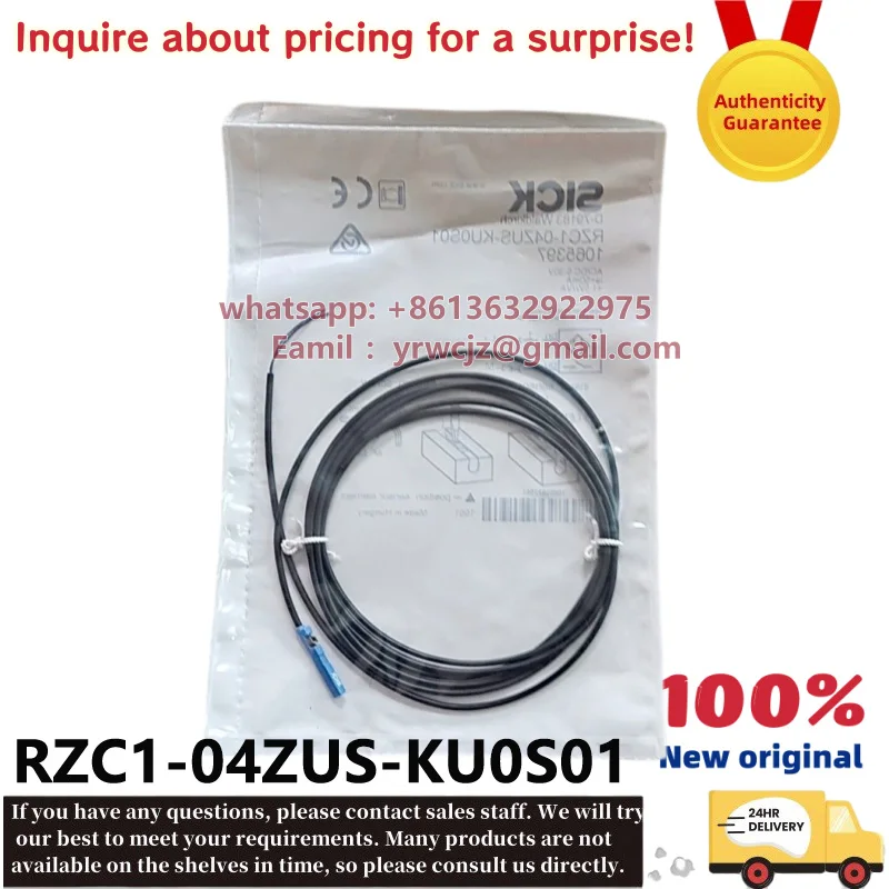 New Original RZC1-04ZUS-KU0S01 1065397 SICK Magnetic Cylinder Sensor for C-Slot