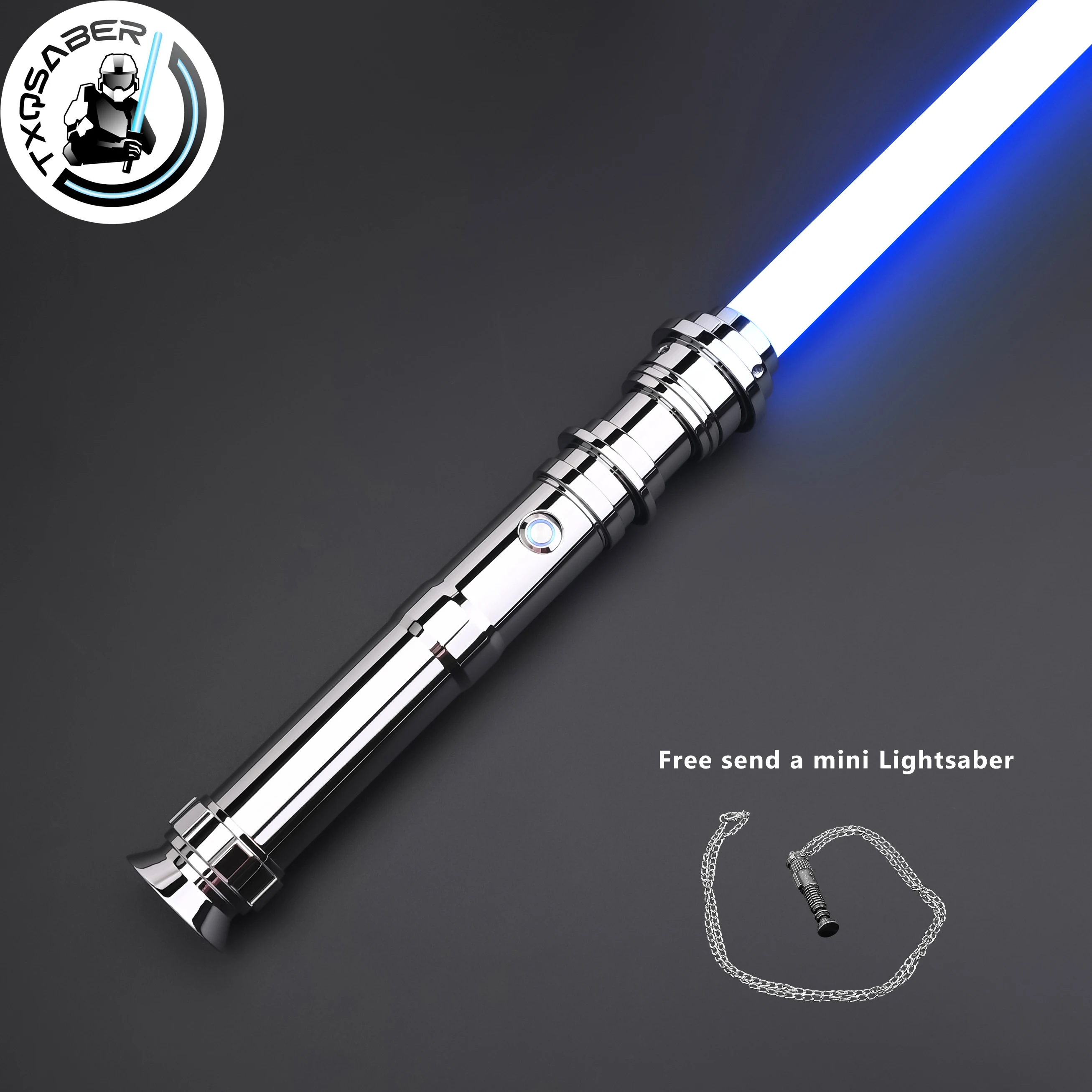 

TXQSABER Designed Lightsaber Kyle SDRGB Pixel Lasersword Smooth Swing FOC Blaster Metal Handle Laser Sword Toys for Adult