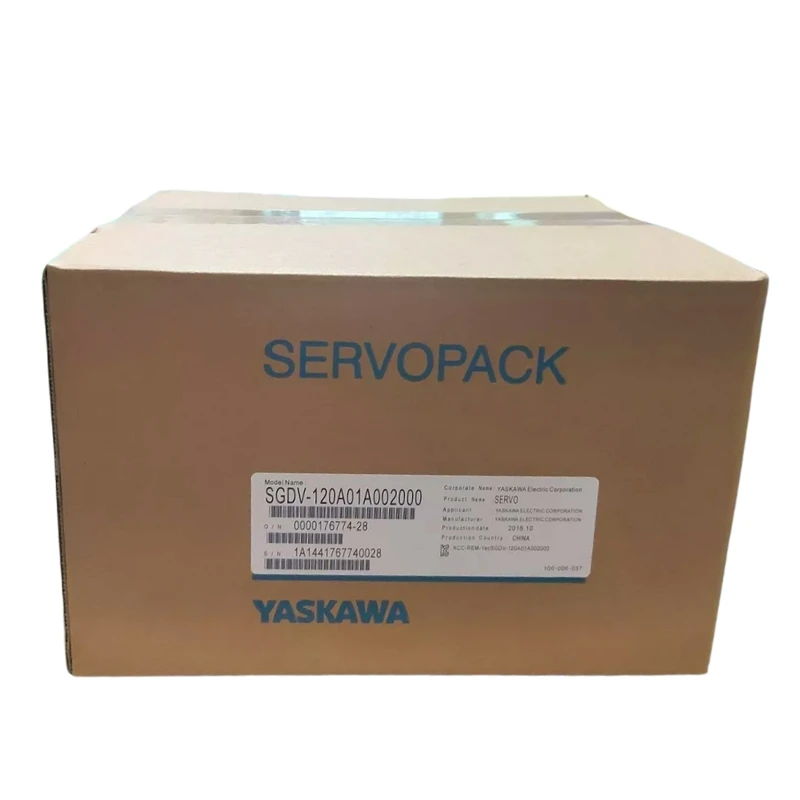 

New SGDV-120A01A002000 Yaskawa Servo Drive Expedited Delivery