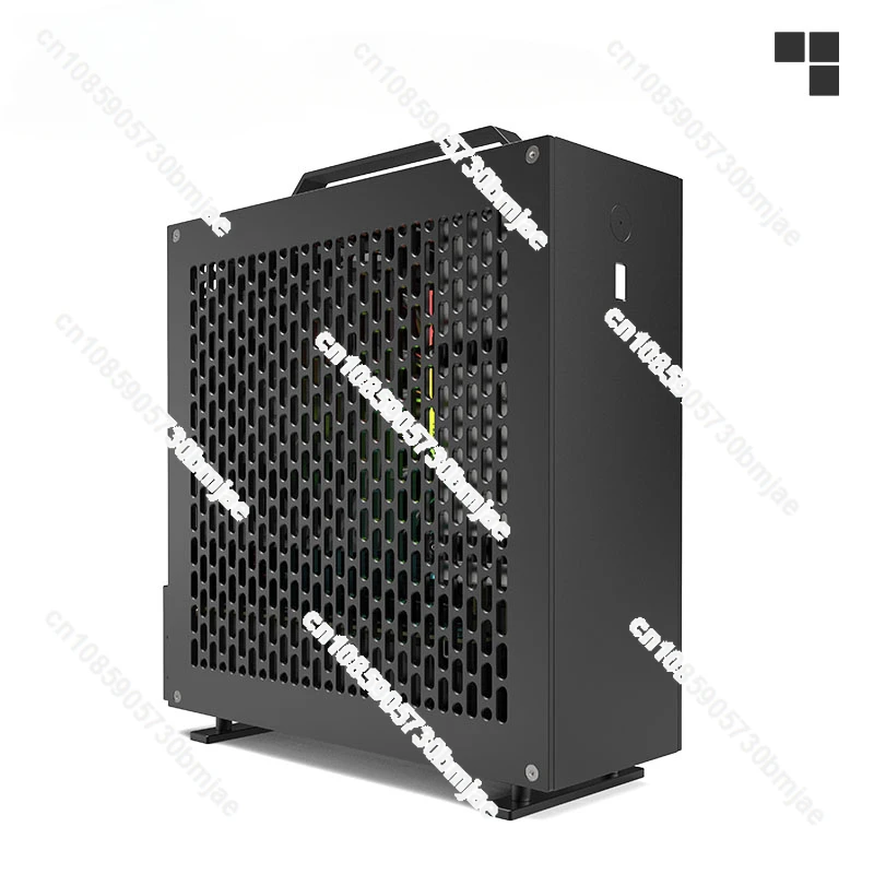 2024new Spot Lzmod mini A24-V5 2.0 dual slot single display 1u power supply itx chassis double-sided chamfering