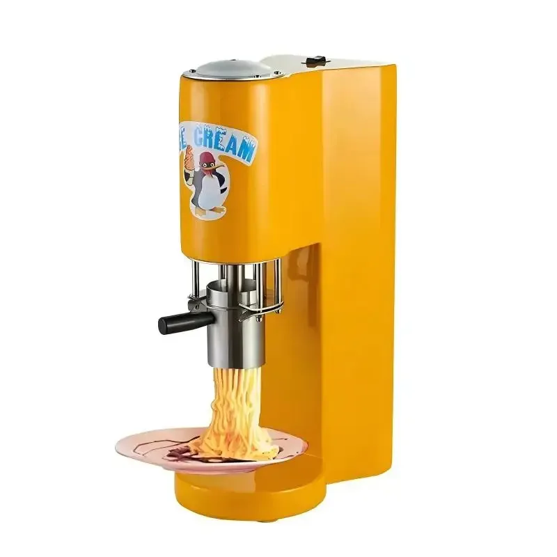 

Automatic Restaurant Spaghetti Press Noodles Maker Italian Gelato Making Machine Hard Ice Cream Birui BR-80W