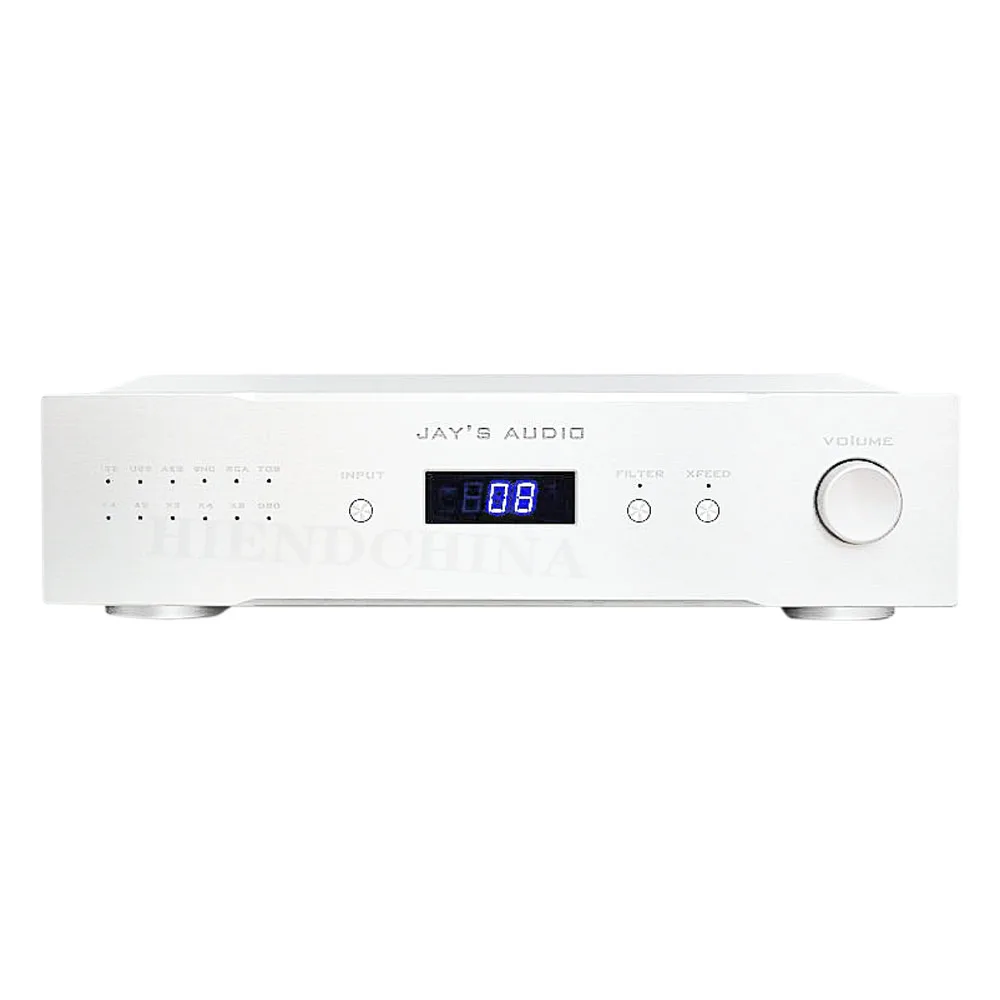 Jay's Audio DAC2-MK3 R2R Decoder Pre Amplifier Fully Balanced Discrete R2R DAM 1941 DAC Audio USB PCM DSD