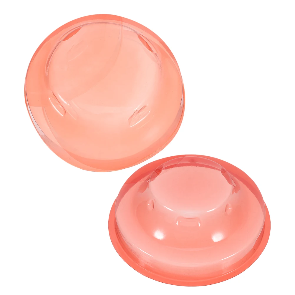 2pcs Smoke Reusable Plastic Cap For Plastic Cover Part Home Office Alarm Cooking Construction Replacement Cover