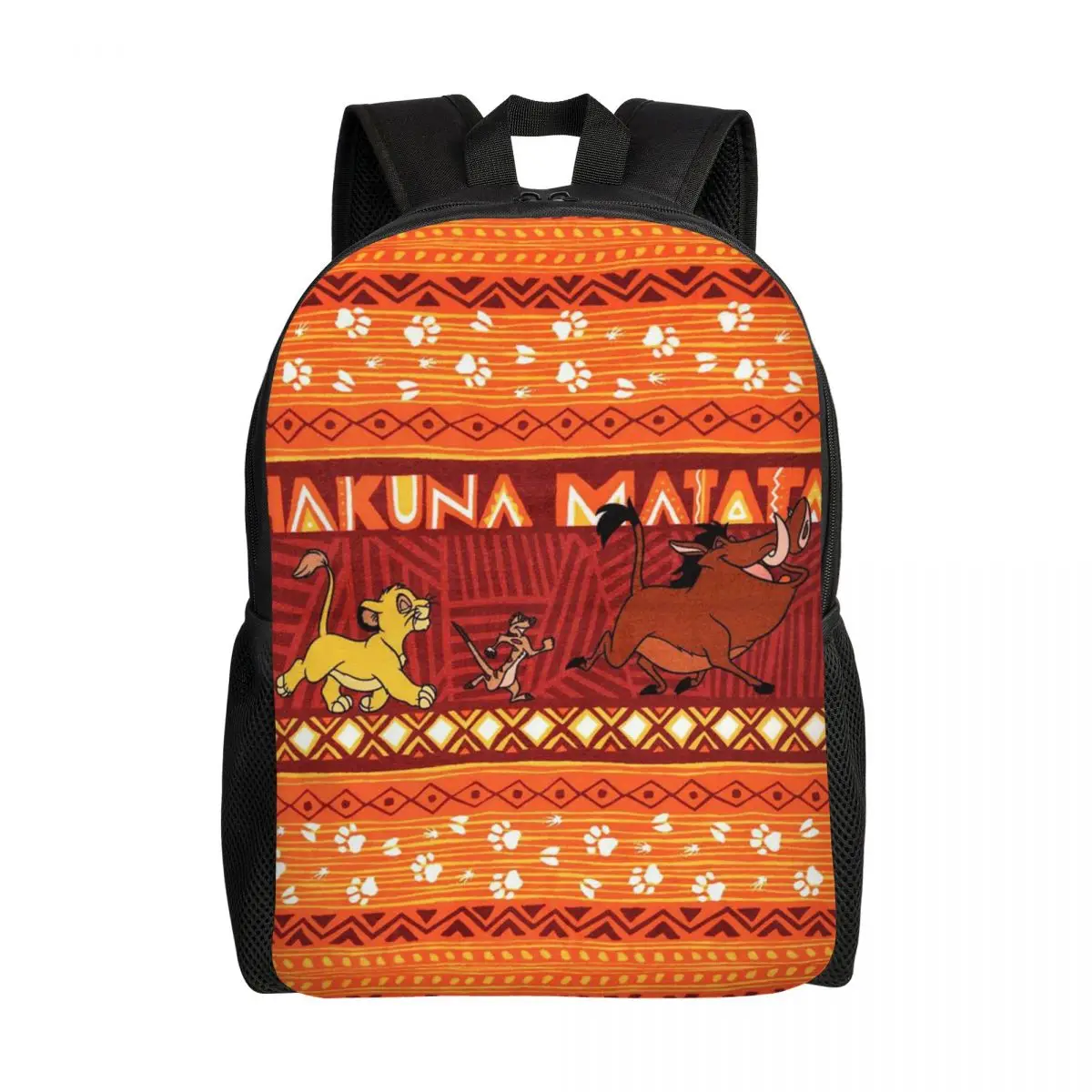 

Custom King Lion Anime Film Travel Backpack Men Women School Laptop Bookbag College Student Daypack Bags