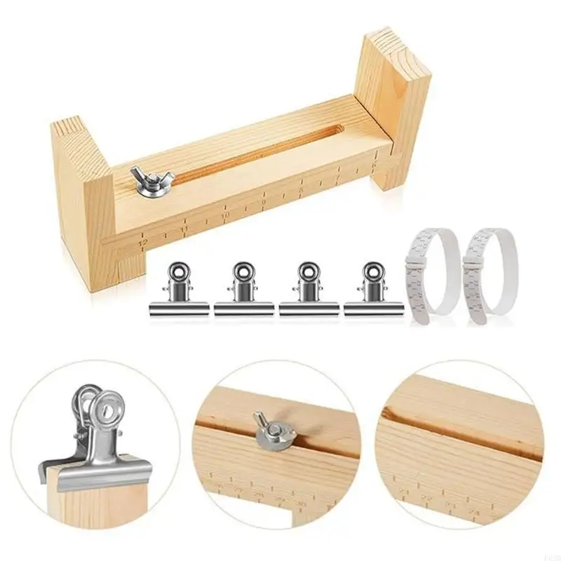 F62d Jig Bracelet Maker ketting Makelgereedschap Handig vlechtenframe voor handwerk
