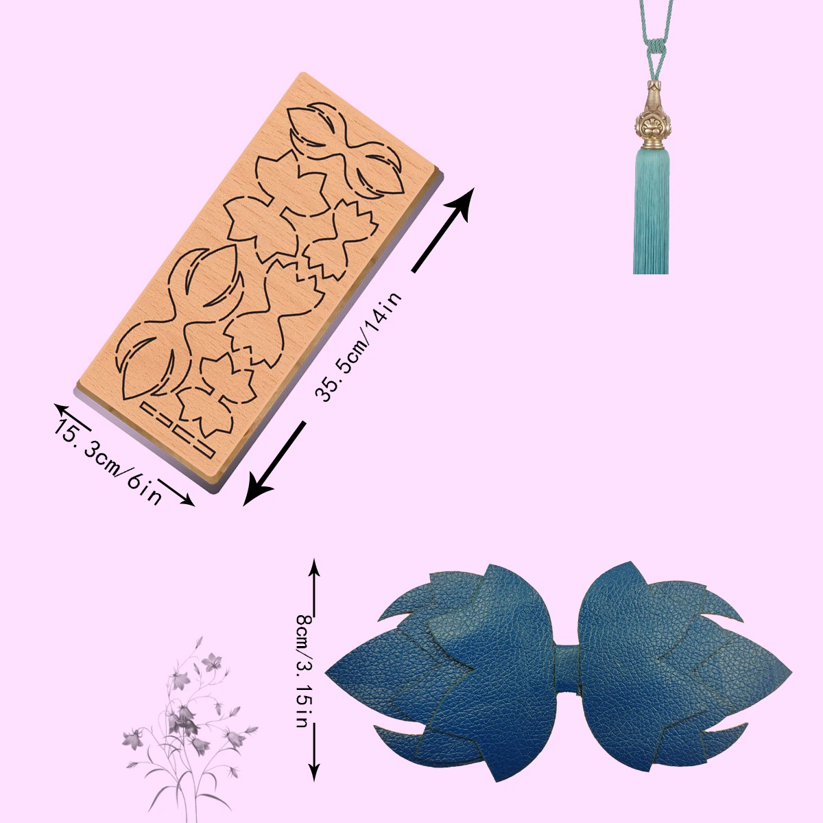 

1 шт. 8-метровая форма для вырезания кожи, для ножевого пресса, для производства изделий ручной работы