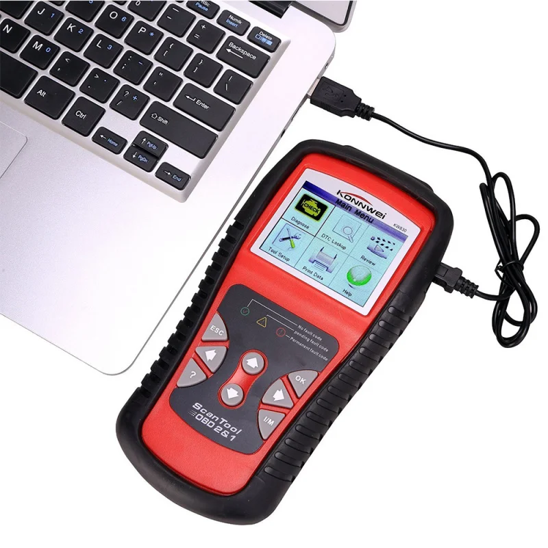 KW830 ODB II Car Scanner Universal Diagnostic Tool OBD Auto Engine Fault Check EOBD Error OBD2 Code Reader Diesel Battery Tester