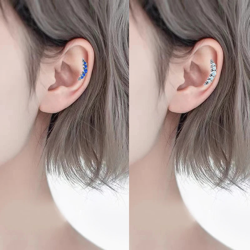 G23 Titanium ASTM F136 Tragus Piercing Ear Piercing Stud Earrings for Woman Jewelri Accessories