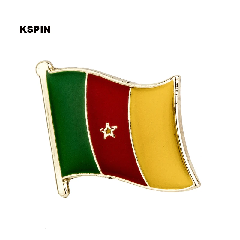 Cameroon flag pin lapel pin badge Brooch Icons