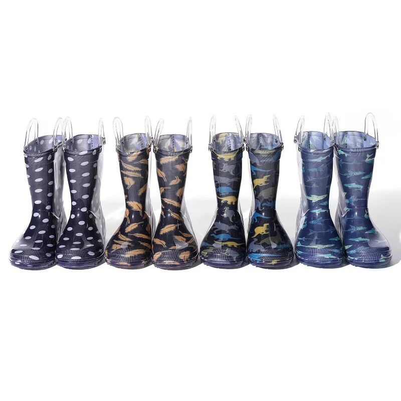 Sepatu Bot Hujan Motif Kartun Anak |   Sepatu Hujan Anti Selip Sol Lembut Tahan Air untuk Anak Laki-Laki Perempuan |   Sepatu Bot Hujan Anak