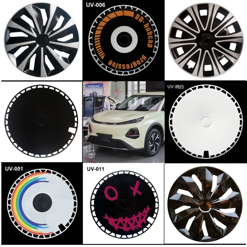 For 2026 Changan NEVO Q05 17 Inch Retro Full Black Wheel Covers Car Exterior Rim Decor Accessories