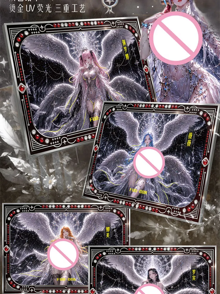One Piece HeiDong ShenDu Waifu Goddess Metal Diamond Collectible Cards Boa Uta Rare Anime CCG TCG Hobby Birthday Party Gifts