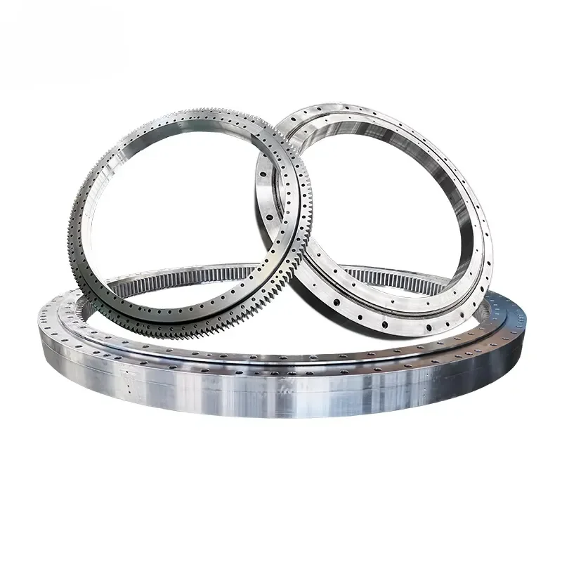Construction Machinery Slewing Ring Bearings-OEM Quality Stainless Steel ABEC3-9 Four Point Contact Bearings for Excavators