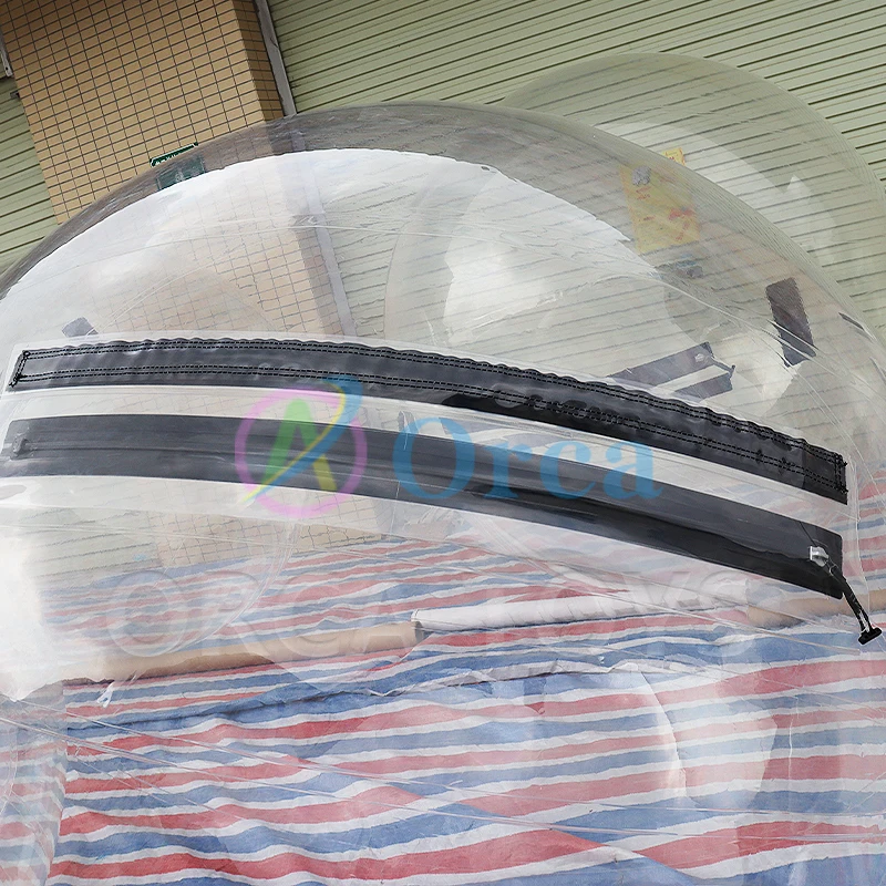 حمام سباحة قابل للنفخ داخلي شفاف عالي الجودة وحديقة مائية كرة مائية شفافة قابلة للنفخ #5