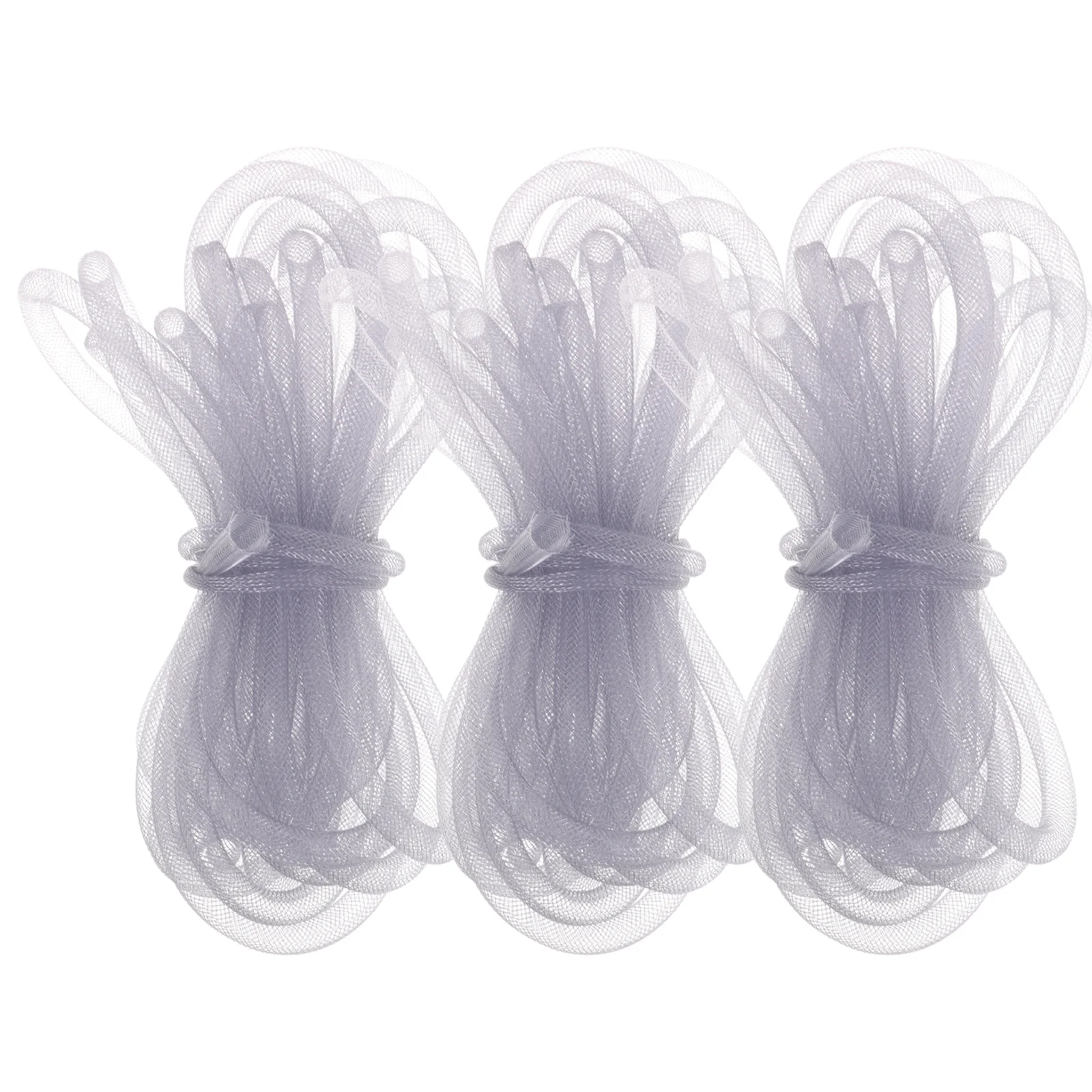 

3 шт., 3 рулона, эластичная сетчатая трубка, принадлежности для изготовления ювелирных изделий, браслет, шнур, ожерелье, веревка, аксессуары для рукоделия, творчество ручной работы своими руками