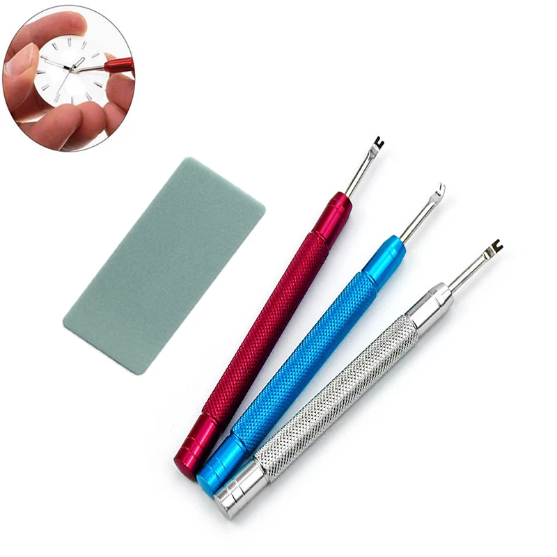 

4PCS Watch Hands Remover Manual Watch Hand Needle Removal Lifting Tool Alloy Steel Watch Repair Tool Accessories For Watchmaker