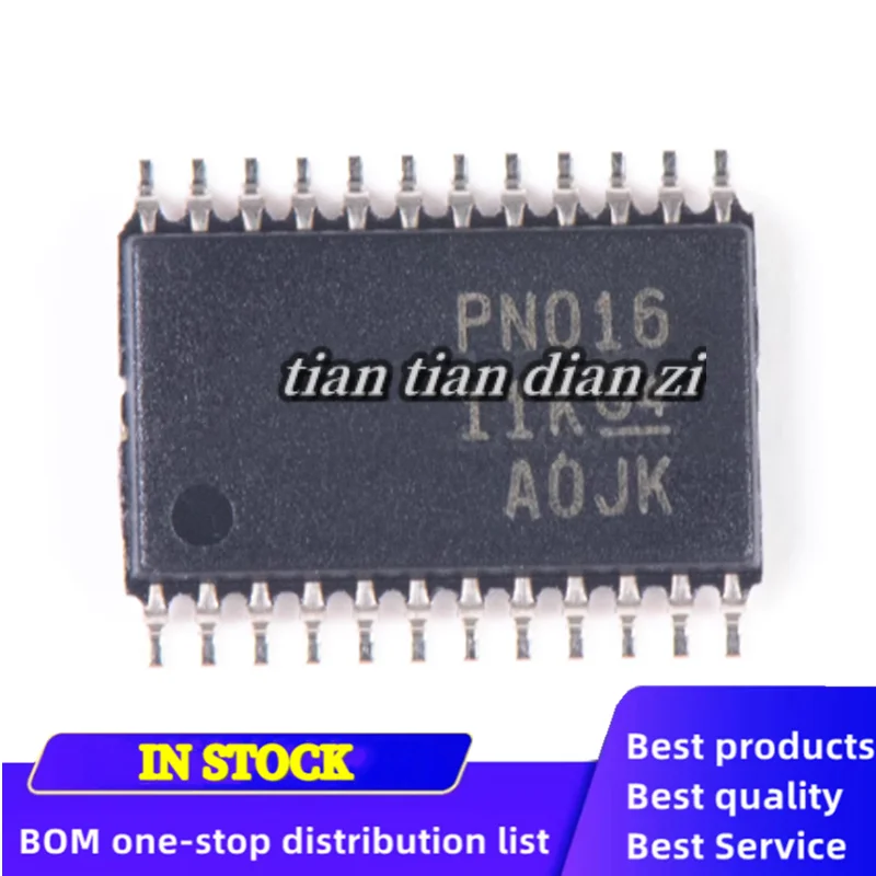 5pcs TPD12S016PWR  TPD12S016 screen printing pn016 tsop24 buffer ic chips in stock