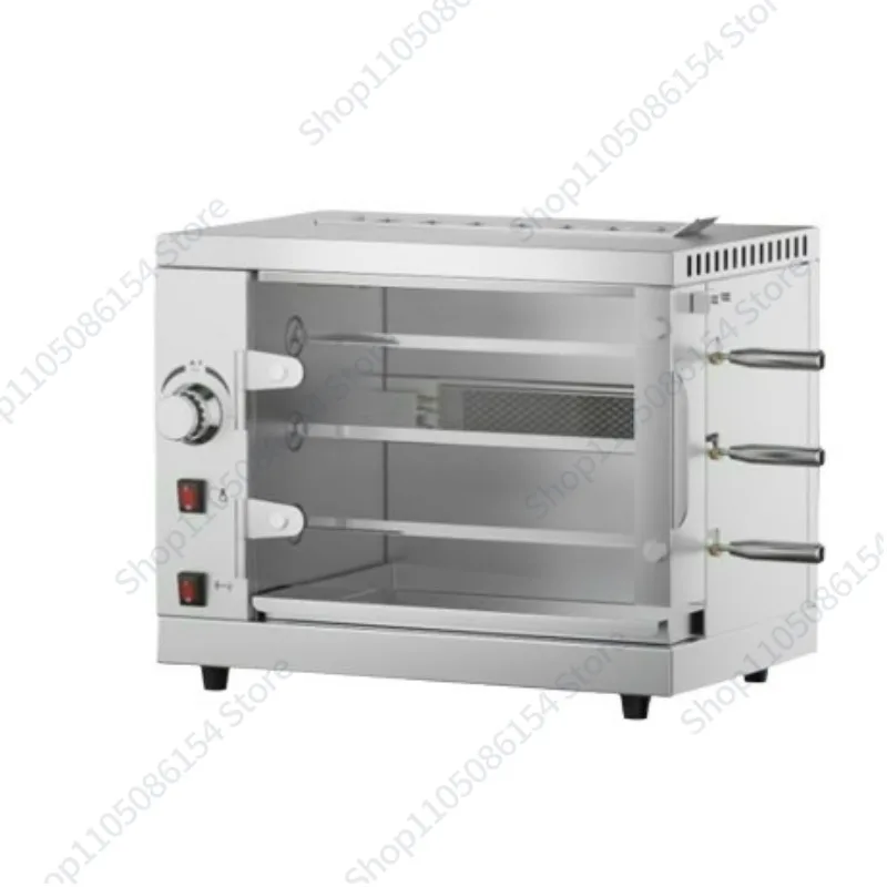 

Коммерческая уличная газовая печь для мексиканского жареного мяса с автоматическим вращением, для жарки уток и кур.