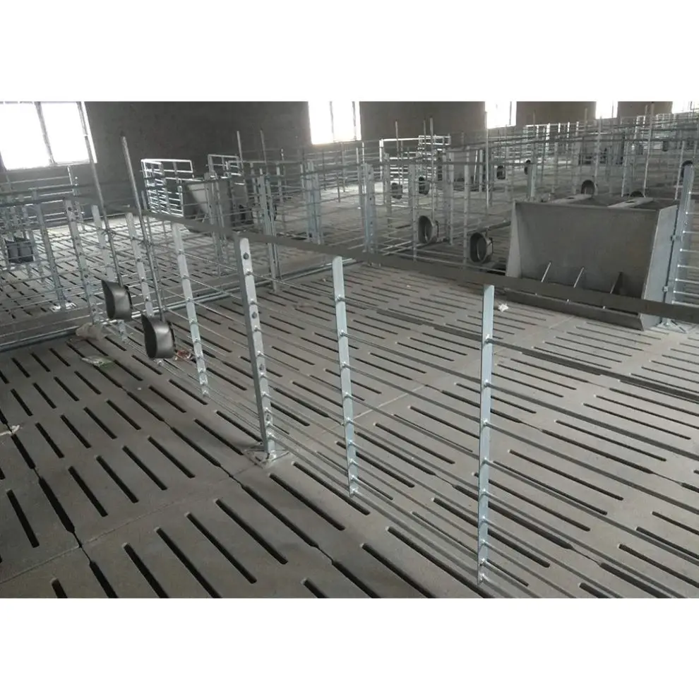 الجملة ممتازة جديدة دائم معدات مزرعة الخنازير خنزير تسمين قفص #5