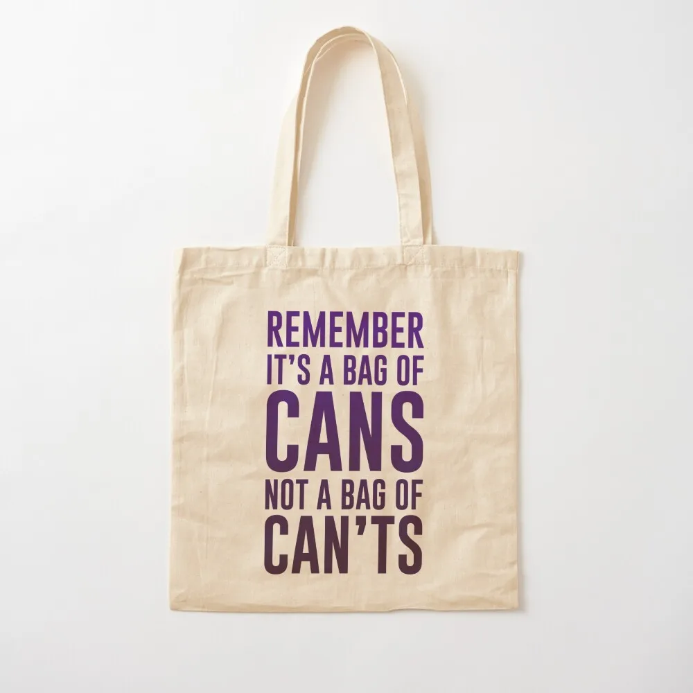 Cans not cants Tote Bag reusable shopping bags tote bag hand bags free delivery bags