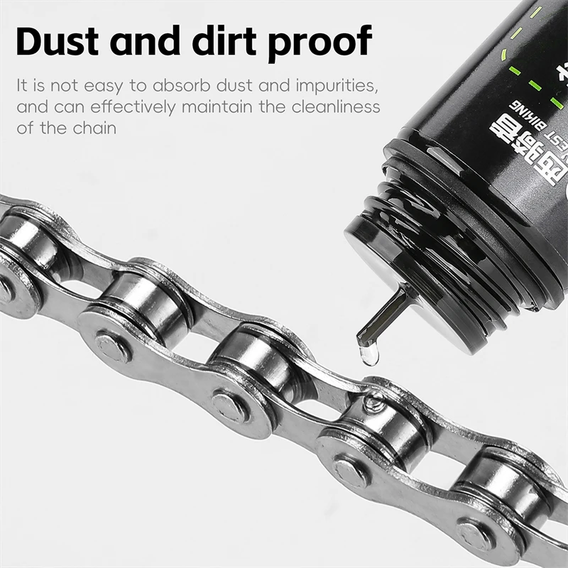 WEST BIKING 60ml Bicycle PTFE Chain Oil Road MTB Flywheel Drivetrain Rustproof Lubricating Oil Bike Repair Maintenance Tools